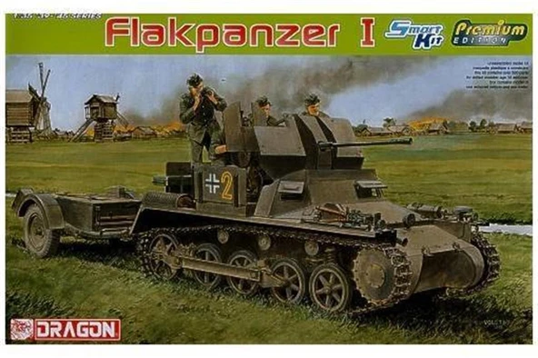 Dragon 6577 1/35 Ölçek, Flakpanzer I Uçaksavar Plastik Model Kiti ürün görseli