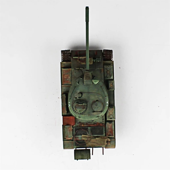 QD258 1/35 Ölçek, T-55A, Tamiya, Sergilemeye Hazır Plastik Tank Maketi - Resim 5