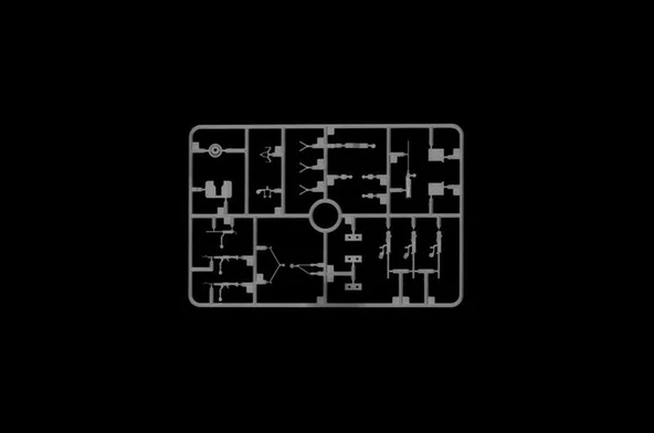 Italeri 2774S 1/48 Ölçek, H-21C (Flying Banana) Askeri Helikopter, Plastik Model kiti - Resim 5