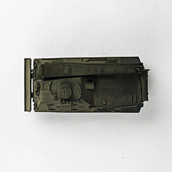 QD236 1/35 Ölçek, Bergepanzer II, Scratch, Sergilemeye Hazır Plastik Tank Maketi - Resim 5
