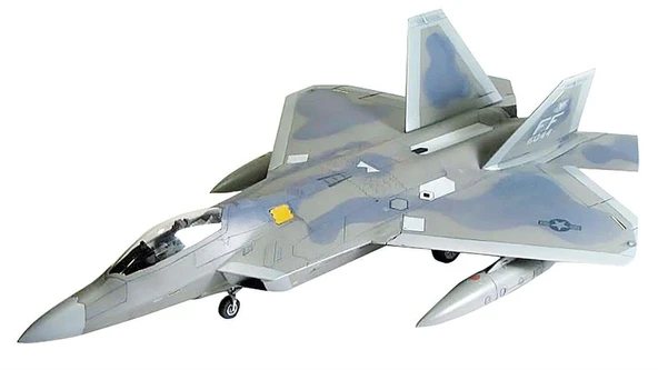 Mistercraft F006 1/72 F-22 Gelişmiş Avcı Uçağı  Plastik Model Kiti - 4