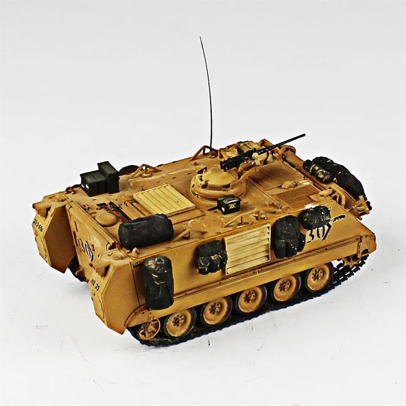 QD229 1/35 Ölçek, M113A2 12,7 mm. Kuleli, Tamiya, Sergilemeye Hazır Plastik Tank Maketi - Resim 4