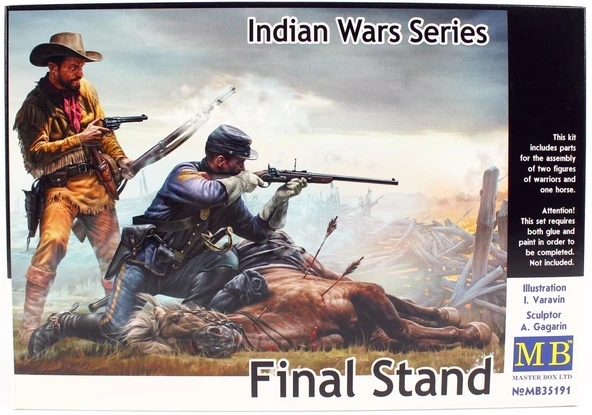 MasterBox 35191 1/35 Ölçek, Hint Savaşı Serisi, Son Sahne, Plastik Figür Kiti ürün görseli