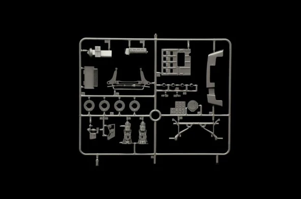 Italeri 3646S 1/24 Ölçek, Porsche 944 S Cabrio Araba, Plastik Model kiti - Resim 4