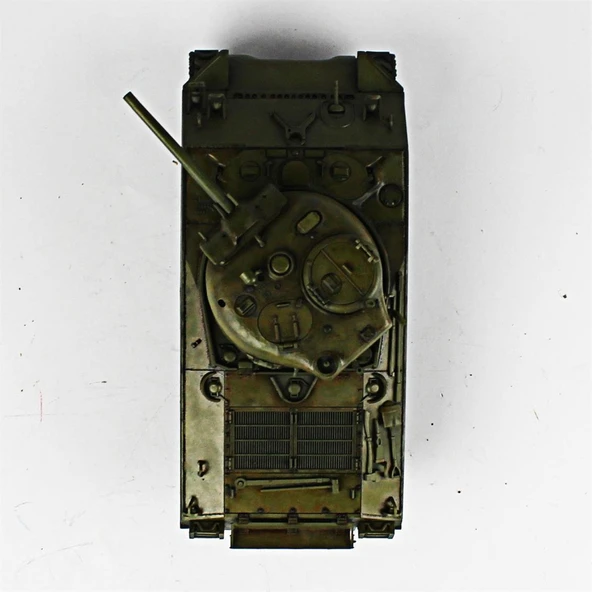 QD277 1/35 Ölçek, M4 Sherman, Tamiya, Sergilemeye Hazır Plastik Tank Maketi - Resim 5