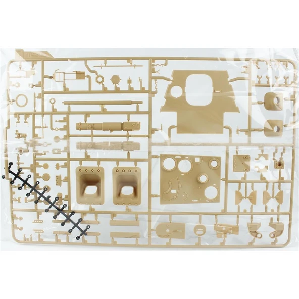 Meng TS-047 1/35 Ölçek, Alman Sd.Kfz.173 Jagdpanther G2 Tank Avcısı, Plastik Model Kiti - Resim 2