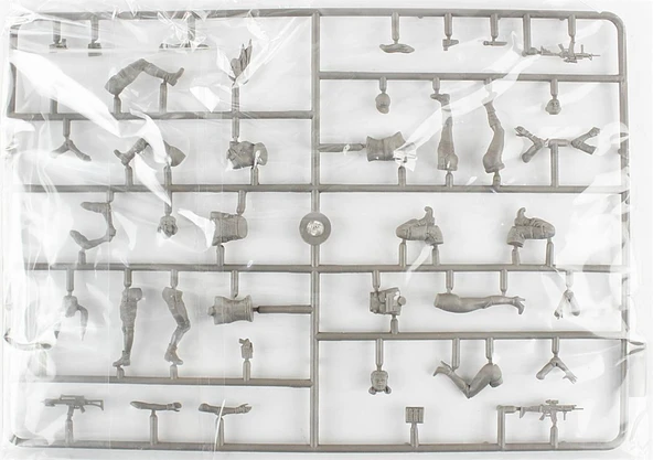 MasterBox 35199 1/35 Ölçek, Çöl Savaşları Serisi, Amazonlar, Plastik Figür Kiti - Resim 2