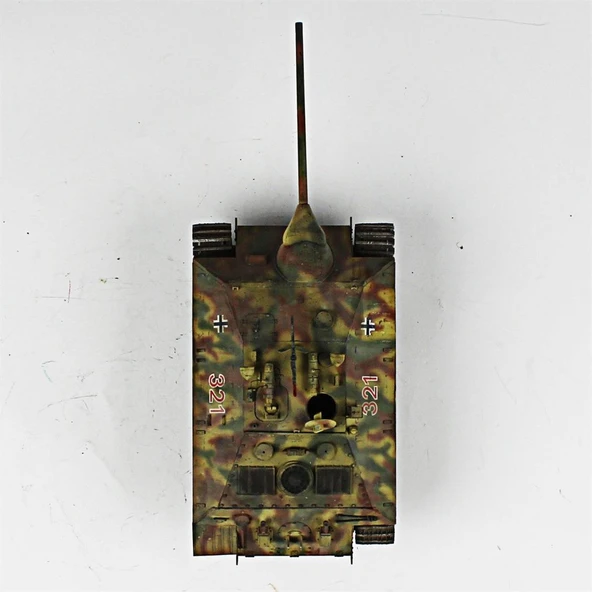 QD246 1/35 Ölçek, Hetzer, Tamiya, Sergilemeye Hazır Plastik Tank Maketi - Resim 5