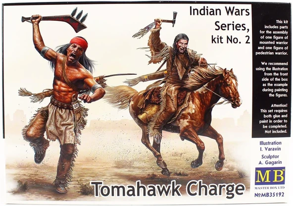 MasterBox 35192 1/35 Ölçek, Hint Savaşı Serisi, Tomahawk, Plastik Figür Kiti ürün görseli 1