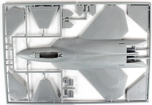 Mistercraft F006 1/72 F-22 Gelişmiş Avcı Uçağı  Plastik Model Kiti - 2