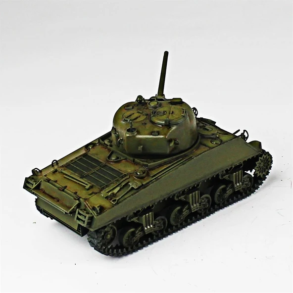 QD277 1/35 Ölçek, M4 Sherman, Tamiya, Sergilemeye Hazır Plastik Tank Maketi - Resim 4