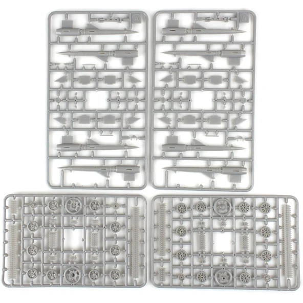 Modelsvit AAM7217 1/72 Ölçek, SA-3 GOA t-55 Mobil Hava Savunma Sistemi, Plastik Model kiti - Resim 3