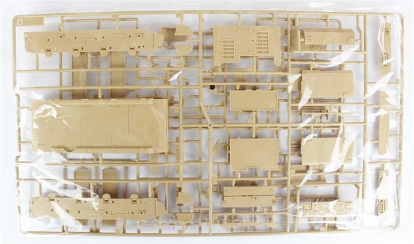 Academy 13525 1/35 Ölçek, German Strumpanzer IV Brummbar (Orta Versiyon) Tankı, Plastik Model kiti - Resim 2