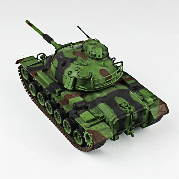 QD200 1/35 Ölçek, M48A5T1, Hobbytime, Sergilemeye Hazır Plastik Tank Maketi - Resim 3