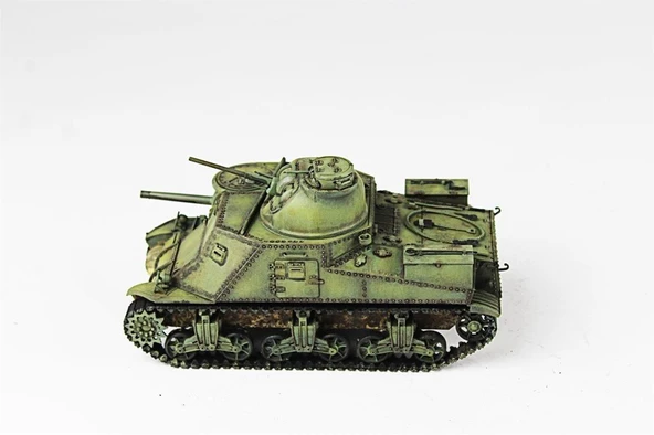 QD269 1/35 Ölçek, M3 Lee, Tamiya, Sergilemeye Hazır Plastik Tank Maketi - Resim 6