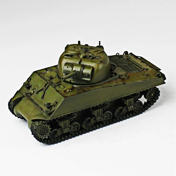 QD277 1/35 Ölçek, M4 Sherman, Tamiya, Sergilemeye Hazır Plastik Tank Maketi - Resim 2