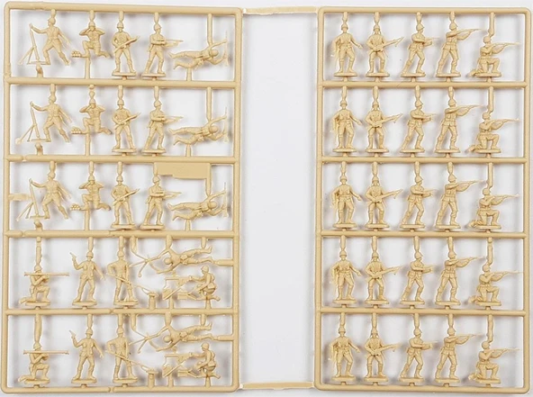 Italeri 6046S 1/72 Ölçek, WWII Amerikan Piyadeleri, Plastik Model kiti - Resim 3