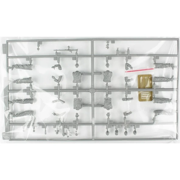 Dragon 6191 1/35 Ölçek, (Achtung-Jabo!) Tank Mürettebatı (Fransa 1944) Asker Figürleri Plastik Model Kiti - Resim 3