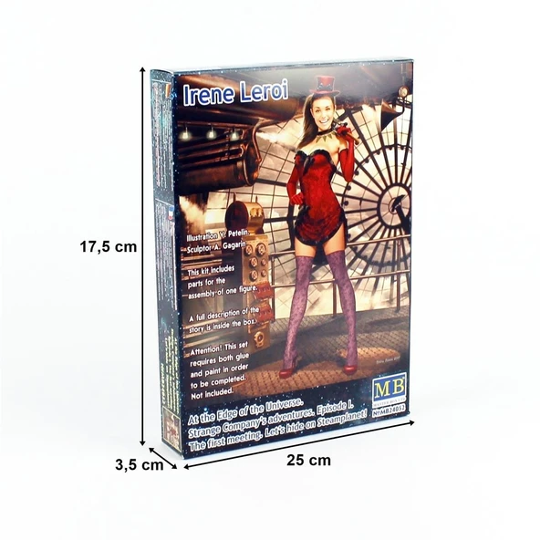 MasterBox 24052 1/24 Ölçek, Spaceport Serisi, Bölüm 3, Plastik Figür Kiti - Resim 5