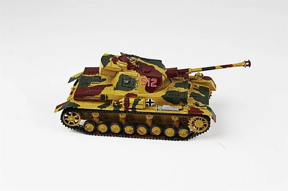 QD230 1/35 Ölçek, Panzer IV, Academy, Sergilemeye Hazır Plastik Tank Maketi - Resim 6