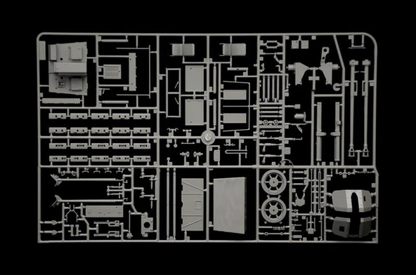Italeri 6563S 1/35 Ölçek, RSO/03 PaK 40'lı Paletli Askeri Araç, Plastik Model kiti - Resim 3