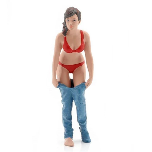 American Diorama AD76314 1/18 Ölçek, Plaj Kızı (Gina) Sergilemeye Hazır Plastik Figürü ürün görseli