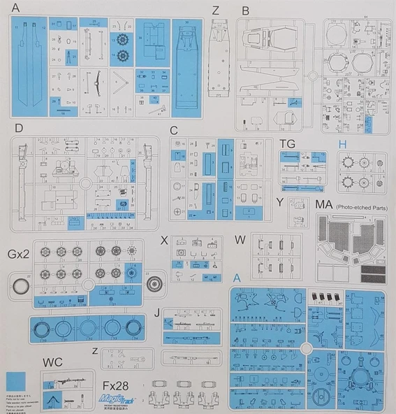 Dragon 6882 1/35 Ölçek, Sd.Kfz.250/9 Ausf.A le.S.P.W. (2cm) Yarı Paletli Askeri Araç Plastik Model Kiti - Resim 4