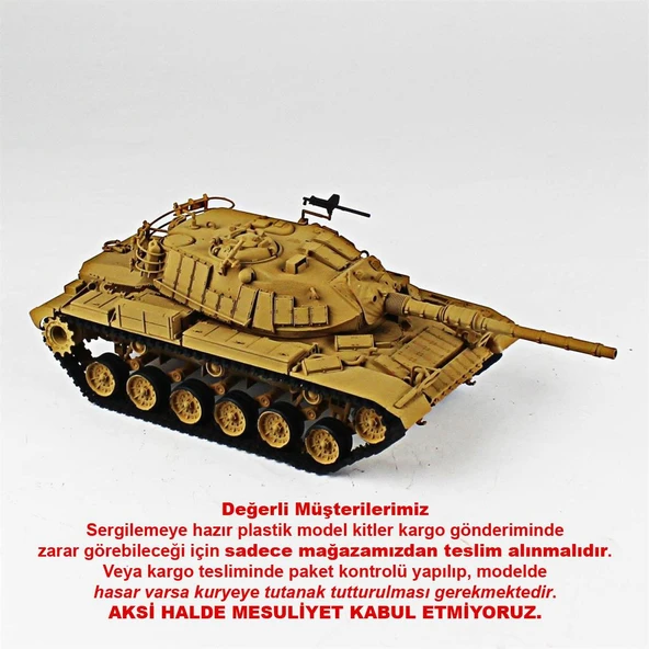 QD248 1/35 Ölçek, M-60 Blazer, Italeri, Sergilemeye Hazır Plastik Tank Maketi ürün görseli