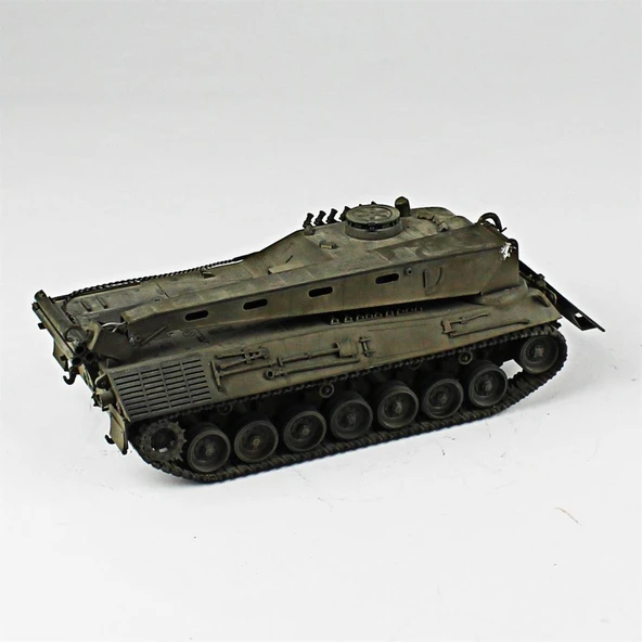 QD236 1/35 Ölçek, Bergepanzer II, Scratch, Sergilemeye Hazır Plastik Tank Maketi - Resim 4