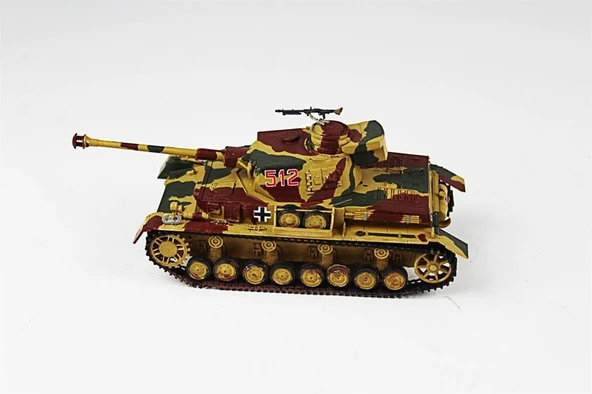 QD230 1/35 Ölçek, Panzer IV, Academy, Sergilemeye Hazır Plastik Tank Maketi - Resim 7