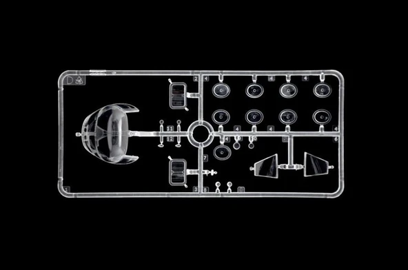 Italeri 2774S 1/48 Ölçek, H-21C (Flying Banana) Askeri Helikopter, Plastik Model kiti - Resim 6