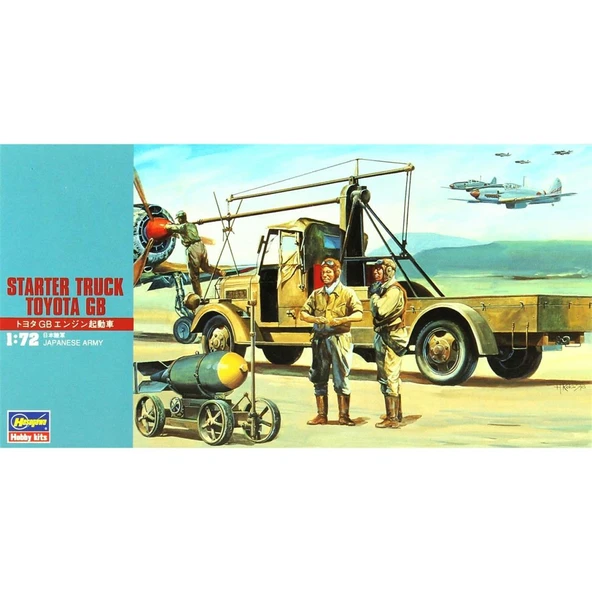 Hasegawa MT17 31117 1/72 Ölçek, Toyota GB Starter Kamyonu, Plastik Model Kiti