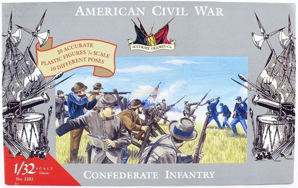 IMEX 1/72 Ölçek, Amerikan Konfederasyon Askerleri ürün görseli