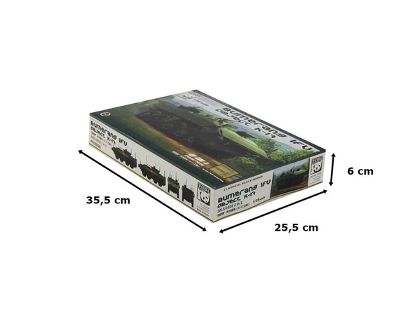 Panda Hobby 35026 1/35 Ölçek, BTR VPK-7829 Bumerang Amfibik Askeri Araç, Plastik Model kiti - Resim 5