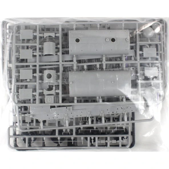 Modelsvit AAM7219 1/72 Ölçek, AA-70 Havaalanı İtfaiye Kamyonu, Plastik Model kiti - Resim 2