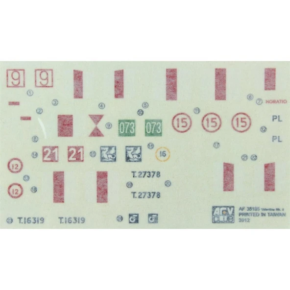 AFV Club AF35185 1/35 Ölçek, British Infantry Tank Mk.III Valentine Mk.II Tank, Plastik Model kiti - Resim 3