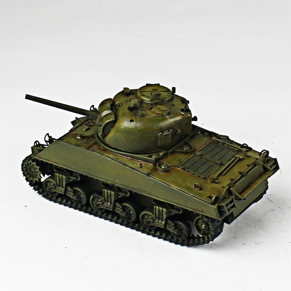 QD277 1/35 Ölçek, M4 Sherman, Tamiya, Sergilemeye Hazır Plastik Tank Maketi - Resim 3