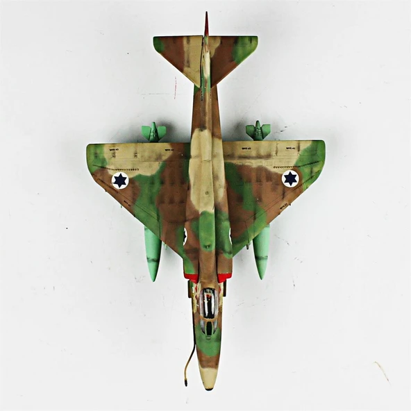 QD019 1/72 Ölçek, A-4E Skyhawk Sergilemeye Hazır Plastik Uçak Maketi - 5