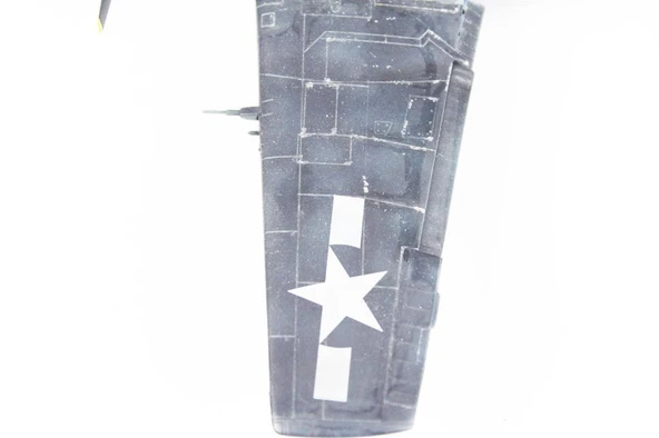 QD038 1/72 Ölçek, F6F Hellcat Sergilemeye Hazır Plastik Uçak Maketi - Resim 8