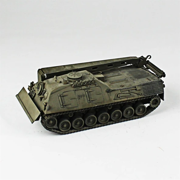 QD236 1/35 Ölçek, Bergepanzer II, Scratch, Sergilemeye Hazır Plastik Tank Maketi - Resim 2