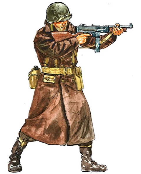 Italeri 6133S 1/72 Ölçek, WWII ABD Kış Üniformalı Piyade Askerleri, Plastik Model kiti - 4