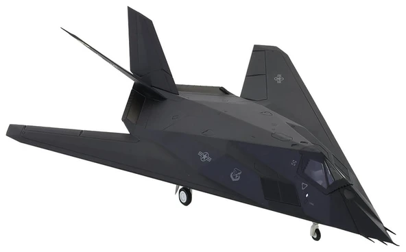 Mistercraft E007 1/72 F-117A (Bagdad Strike) Savaş Uçağı Plastik Model Kiti - Resim 4