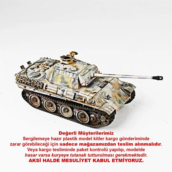 QD260 1/35 Ölçek, Panther, Tamiya, Sergilemeye Hazır Plastik Tank Maketi ürün görseli