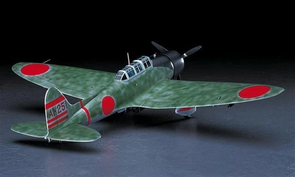 Hasegawa JT56 9056 1/48 Ölçek, Aichi D3A1 Type 99 Carrier Dive Bomber, Savaş Uçağı Plastik Model Kiti - Resim 3