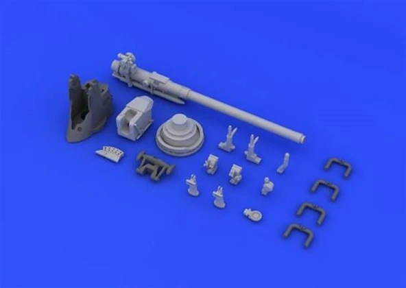 Eduard 672034 1/72 Ölçek, German Submarine 8,8Cm Gun Make - Resim 7