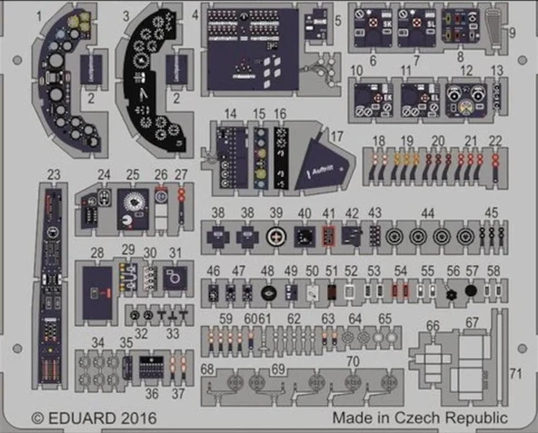 Eduard Fe782 1/48 Ölçek, Ju 88A-4 For Icm ürün görseli 1