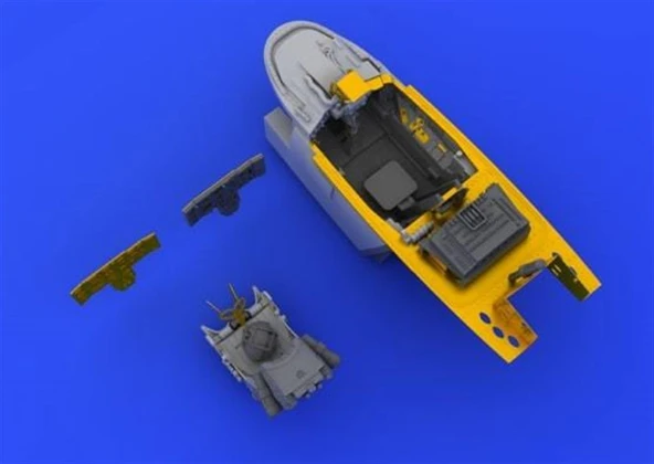 Eduard 648091 1/48 Ölçek, Mig-29 Cockpit For Academy Make - Resim 3