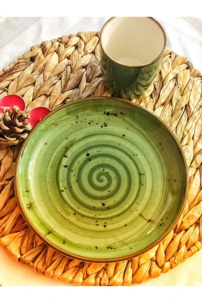 Joy Pasta Tabağı Ve Kulpsuz Bardak Takımı