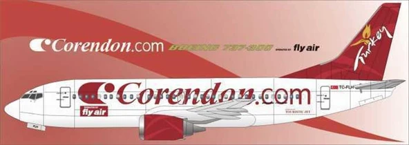 Nazca Decals Cor001 1/144 Ölçek, Corendon Flyair 737-300 ürün görseli