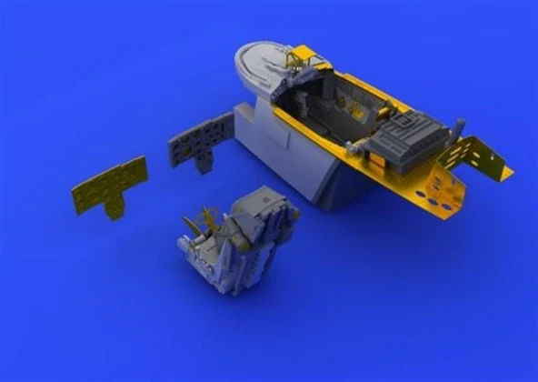 Eduard 648091 1/48 Ölçek, Mig-29 Cockpit For Academy Make - Resim 2